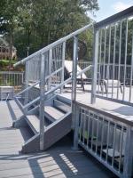 custom stairs and handrails on repair